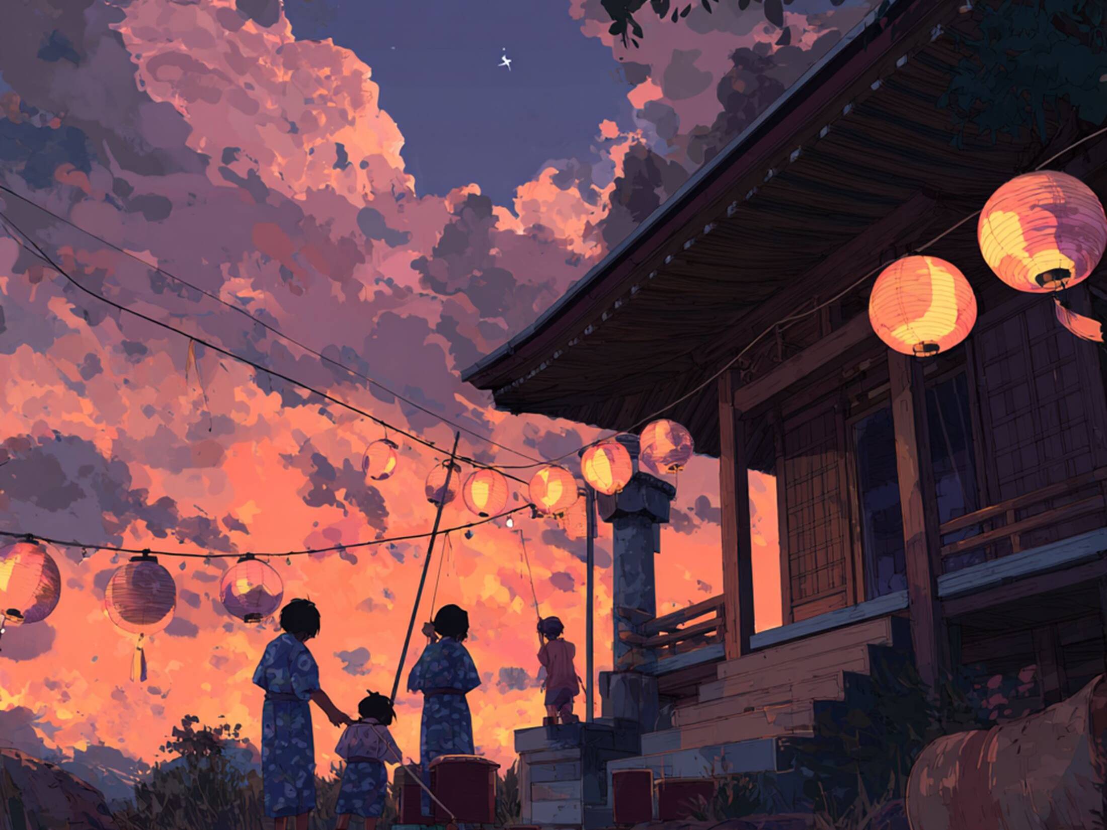 夏祭りの宵