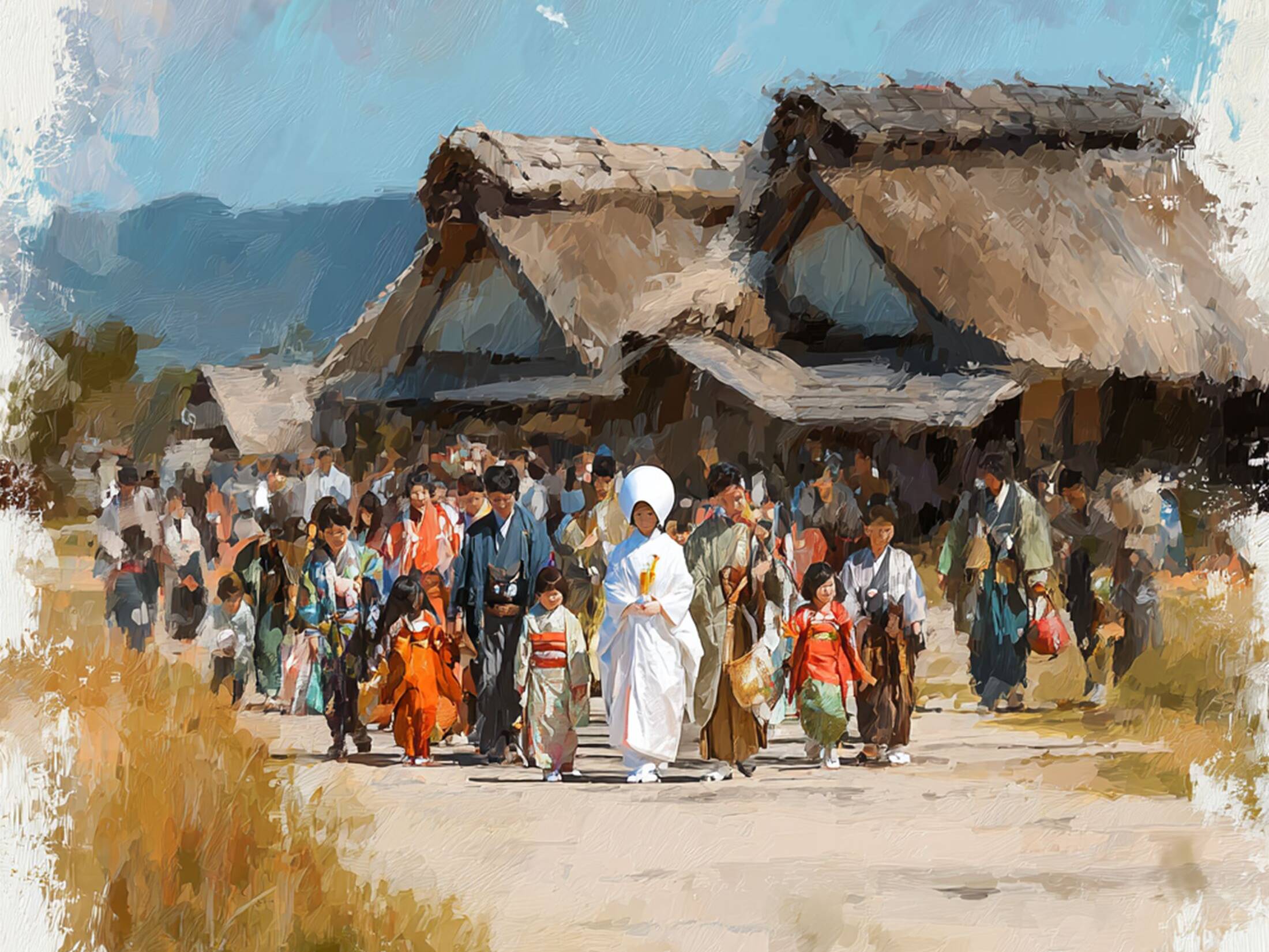 嫁入りの風景