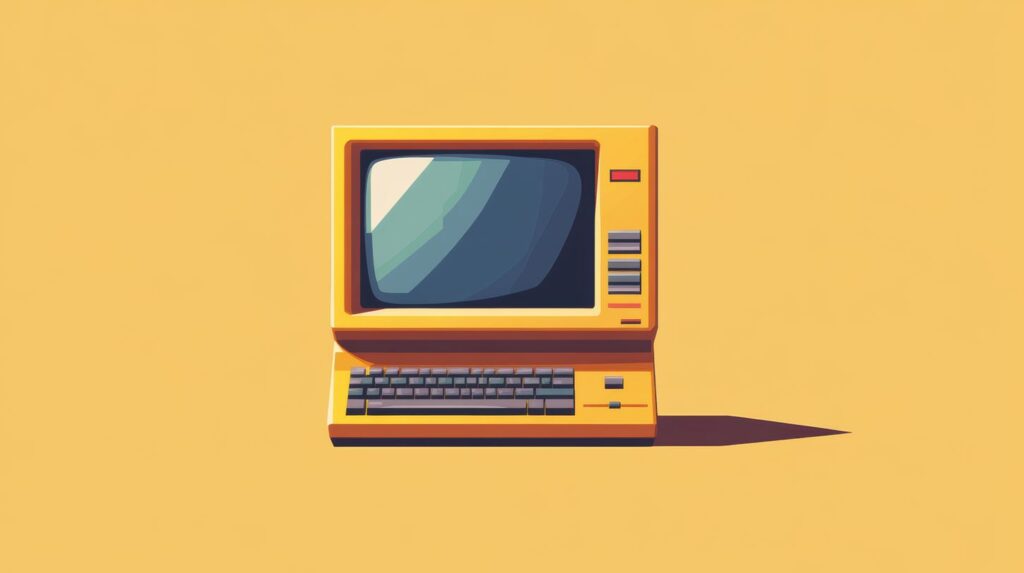 古い時代のホームページ